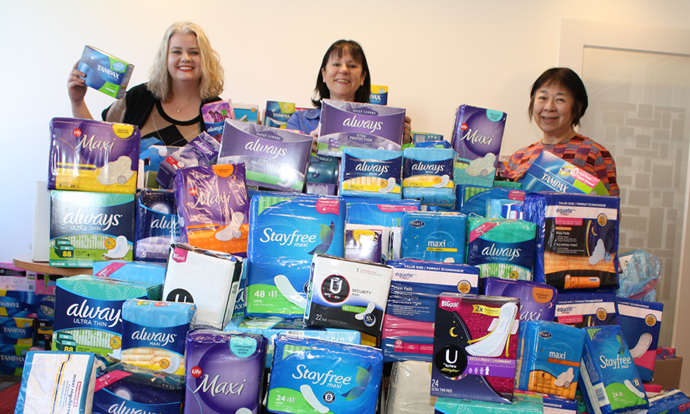 United Way Southern Vancouver Island Invites Community to Help End Period Poverty